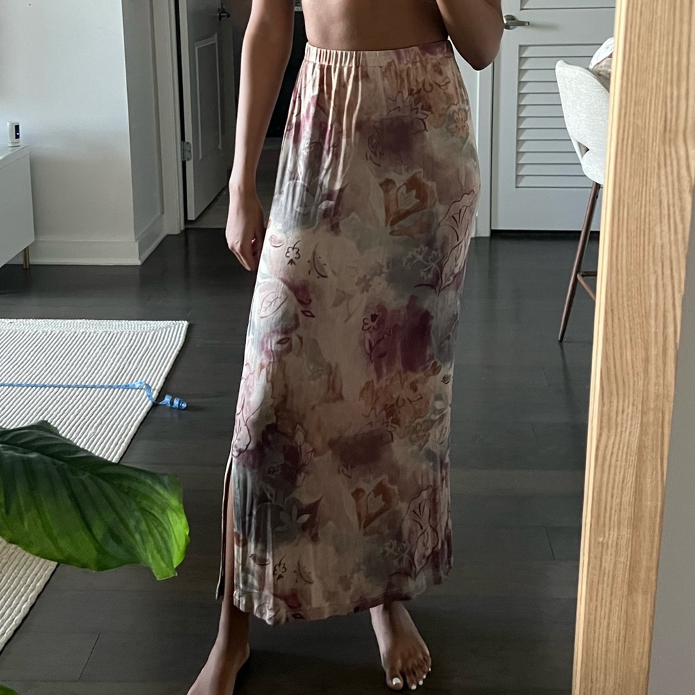 Floral Maxi Skirt